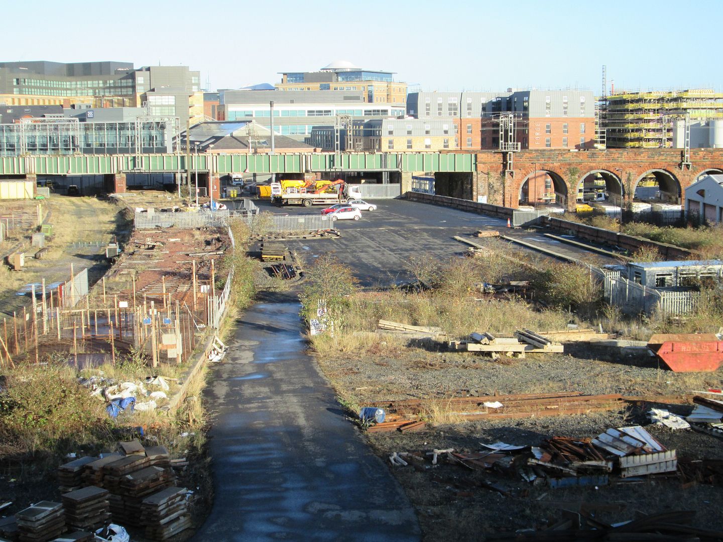 The Historic FORTH BANKS Goods Yard area around Pottery Lane General